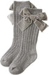 Velvet Bows on Socks Socks Little Palace Store